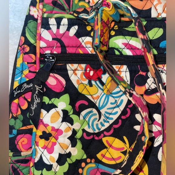 Vera Bradley Retired Midnight Mickey Print Backpack - Picture 11 of 12